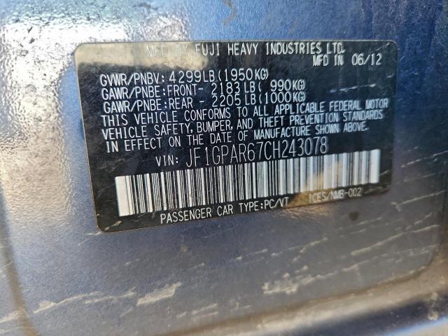 Subaru Impreza Sport Limited Image 12